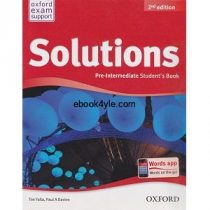 Solutions Pre-Intermediate Student's Book 2nd Solutions 2nd Pre-Intermediate Student's Book