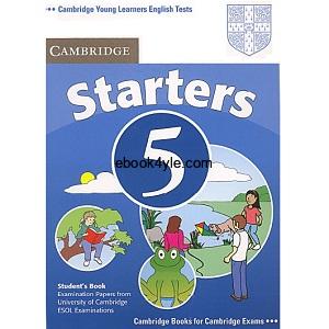 Cambridge YLE Tests Starters 5 Student Book Cambridge-Starters-5-Student’s-Book-300a