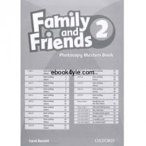 Family and Friends 2 Photocopy Masters Book Family and Friends 2 Photocopy Masters Book
