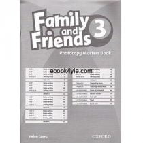 Family and Friends 3 Photocopy Masters Book Family and Friends 3 Photocopy Masters Book