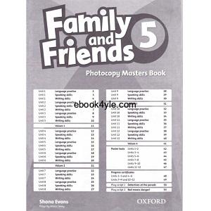 Family and Friends 5 Photocopy Masters Book Family and Friends 5 Photocopy Masters Book