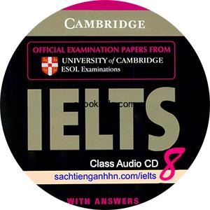 Cambridge IELTS 8 Class Audio CD