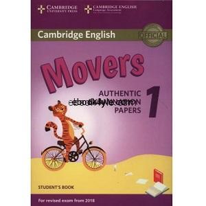 Cambridge English Movers 1 for Revised Exam from 2018