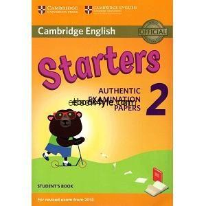 Cambridge English Starters 2 for Revised Exam from 2018