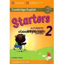 Cambridge English Starters Word List Picture Book