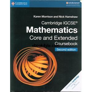 Cambridge IGCSE Mathematics Core and Extended Coursebook Part 1