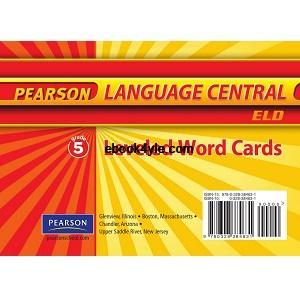Leveled Word Cards G5 – Pearson Language Central