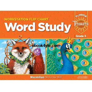 Treasures Grade 3 Word Study Workstation Flip Chart