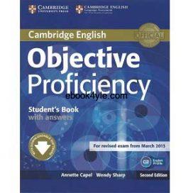 Cambridge Objective Proficiency Student's Book 2nd Edition Cambridge Objective Proficiency Student's Book 2nd Edition