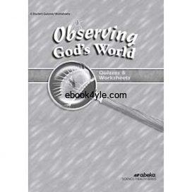 Observing God's World Quizzes & Worksheet Abeka Science Health Series 6th Grade
