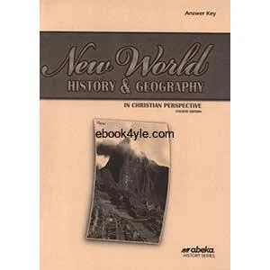 New World History & Geography Answer Key Abeka