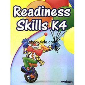 Readiness Skills K4 Abeka Book Readiness Skills K4 Abeka Book