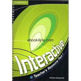 Interactive 1 Teacher's Resource Pack Interactive 1 Teacher's Resource Pack