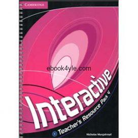 Interactive 4 Teacher's Resource Pack Interactive 4 Teacher's Resource Pack