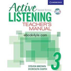 Active Listening 3 Teachers Manual 2nd Edition
